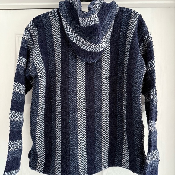 BAJA JOE Mexicali Blues Mexican Hoodie Cotton Sweatshirt S - Picture 5 of 13